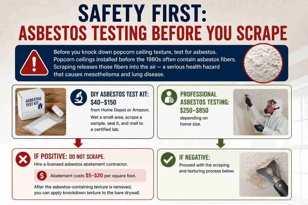 Asbestos testing safety guidelines