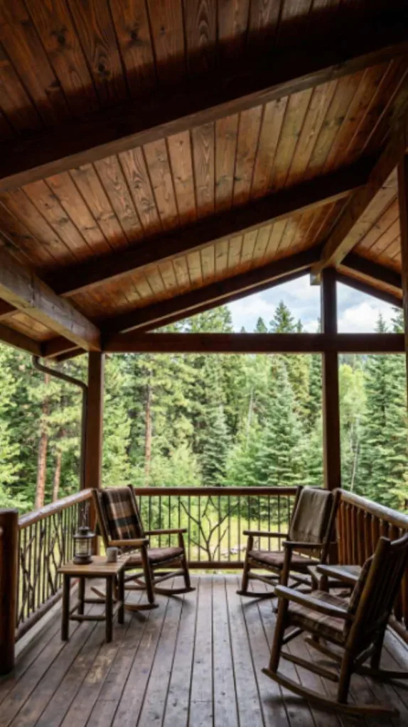Stained Wood Planks