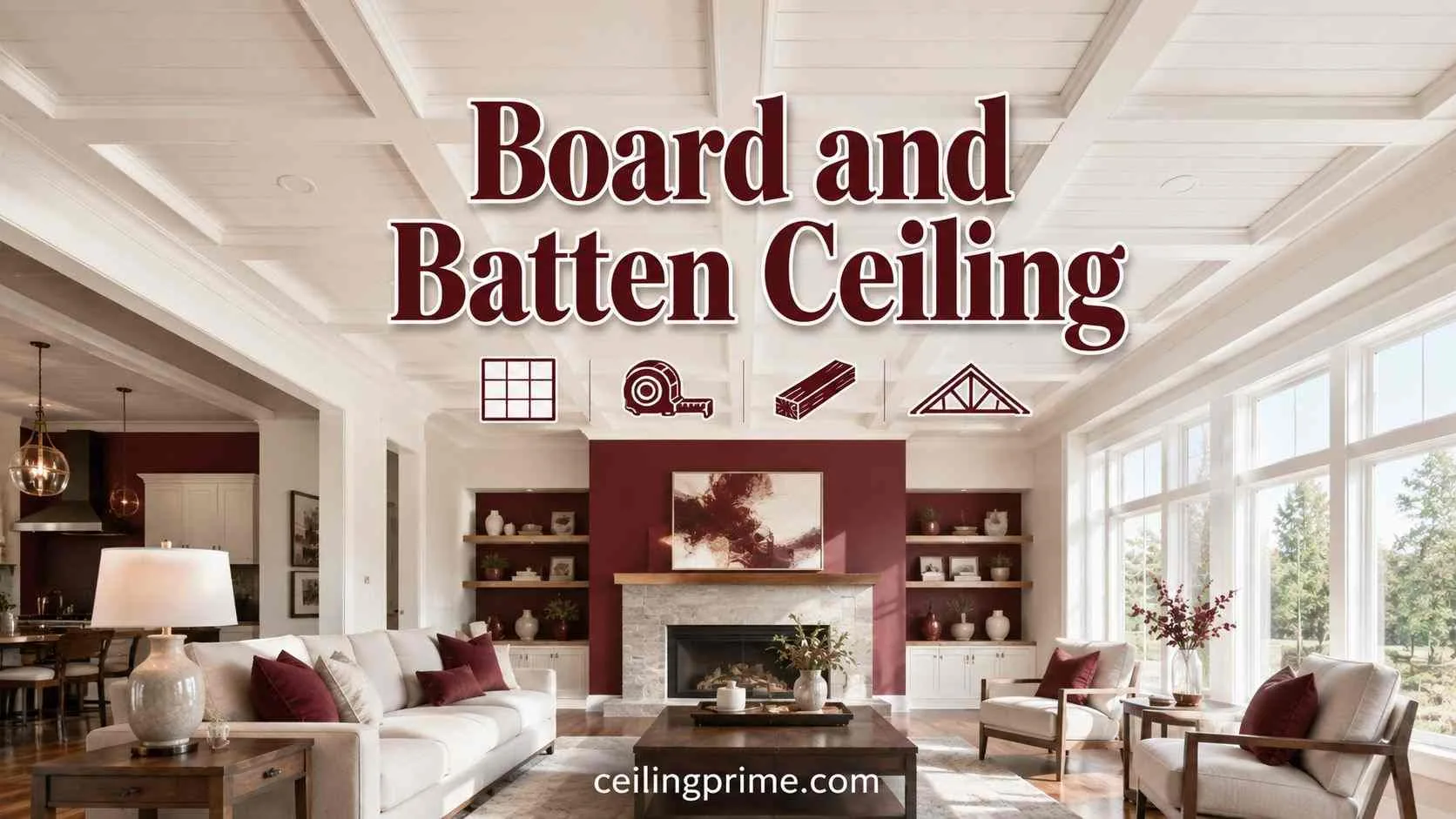 board and batten ceiling