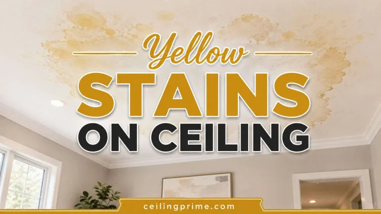Yellow Stains on Ceiling