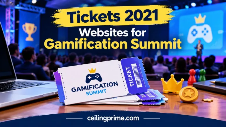 Tickets 2021 Websites for Gamification Summit